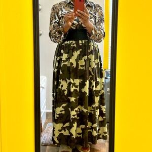Camouflage dress